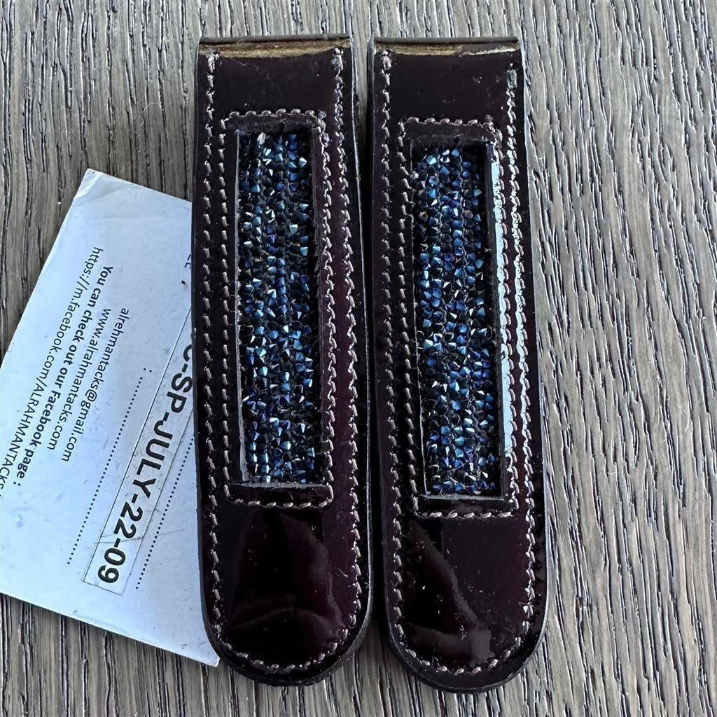 Laarzenclip Blauw Bruin *~*NIEUW*~*, Enlèvement ou Envoi, Neuf, Dressage, Chaussures