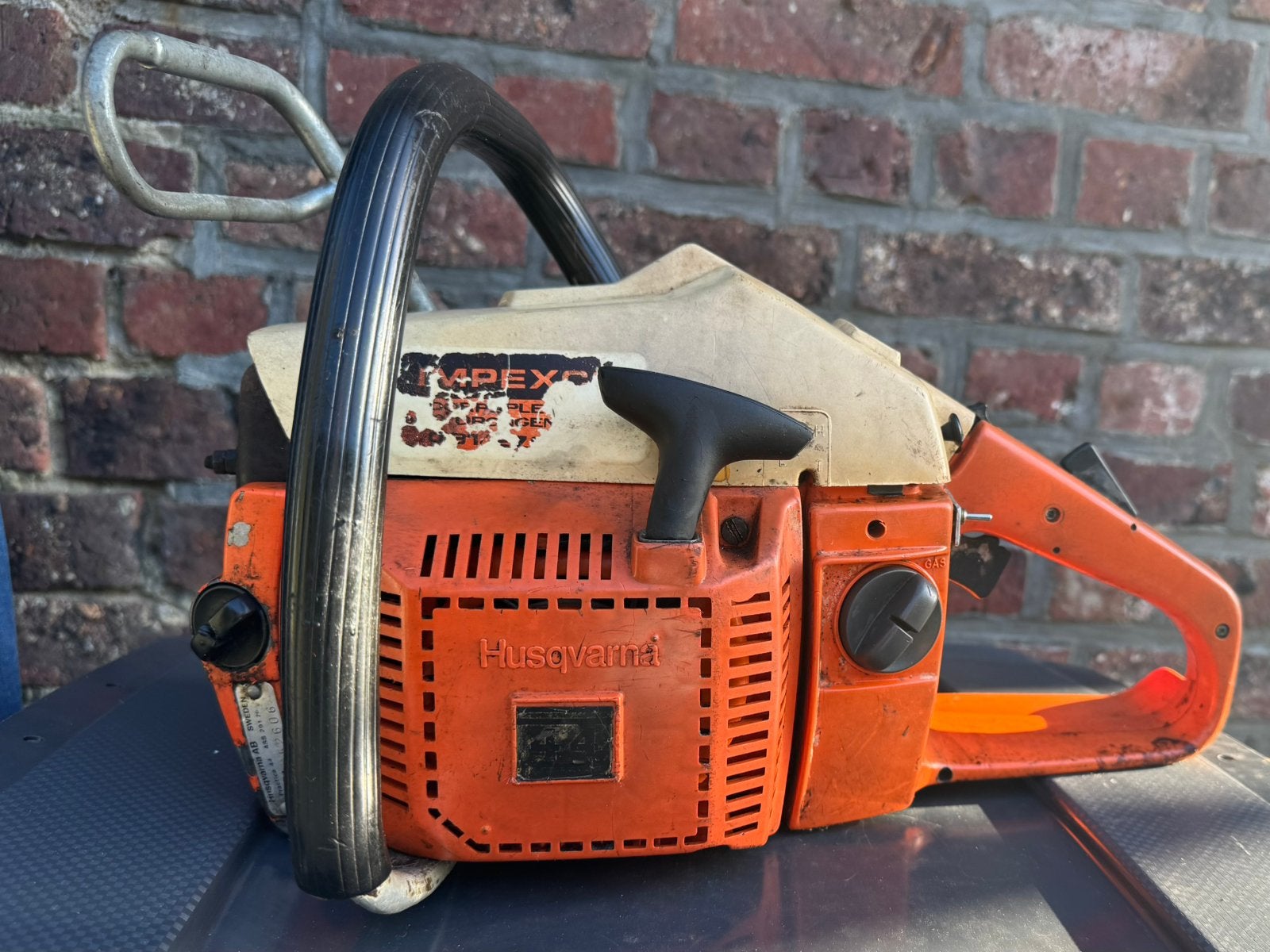 Husqvarna 44 motor gedeelte, Tuin en Terras, Ophalen, Gebruikt