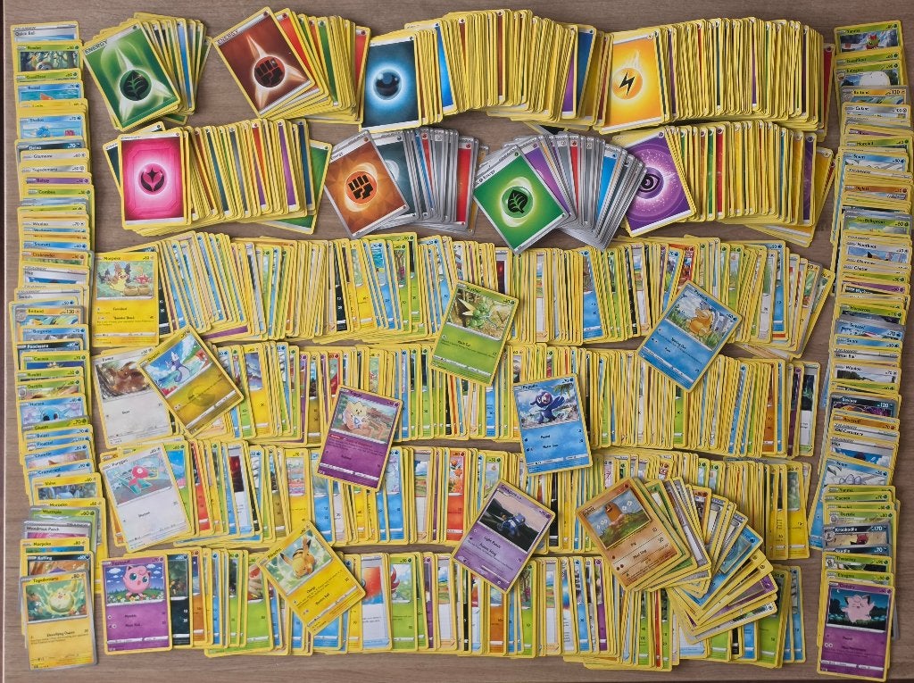 Lot van meer dan 1300 Pokemon Kaarten (Origineel), Enlèvement ou Envoi