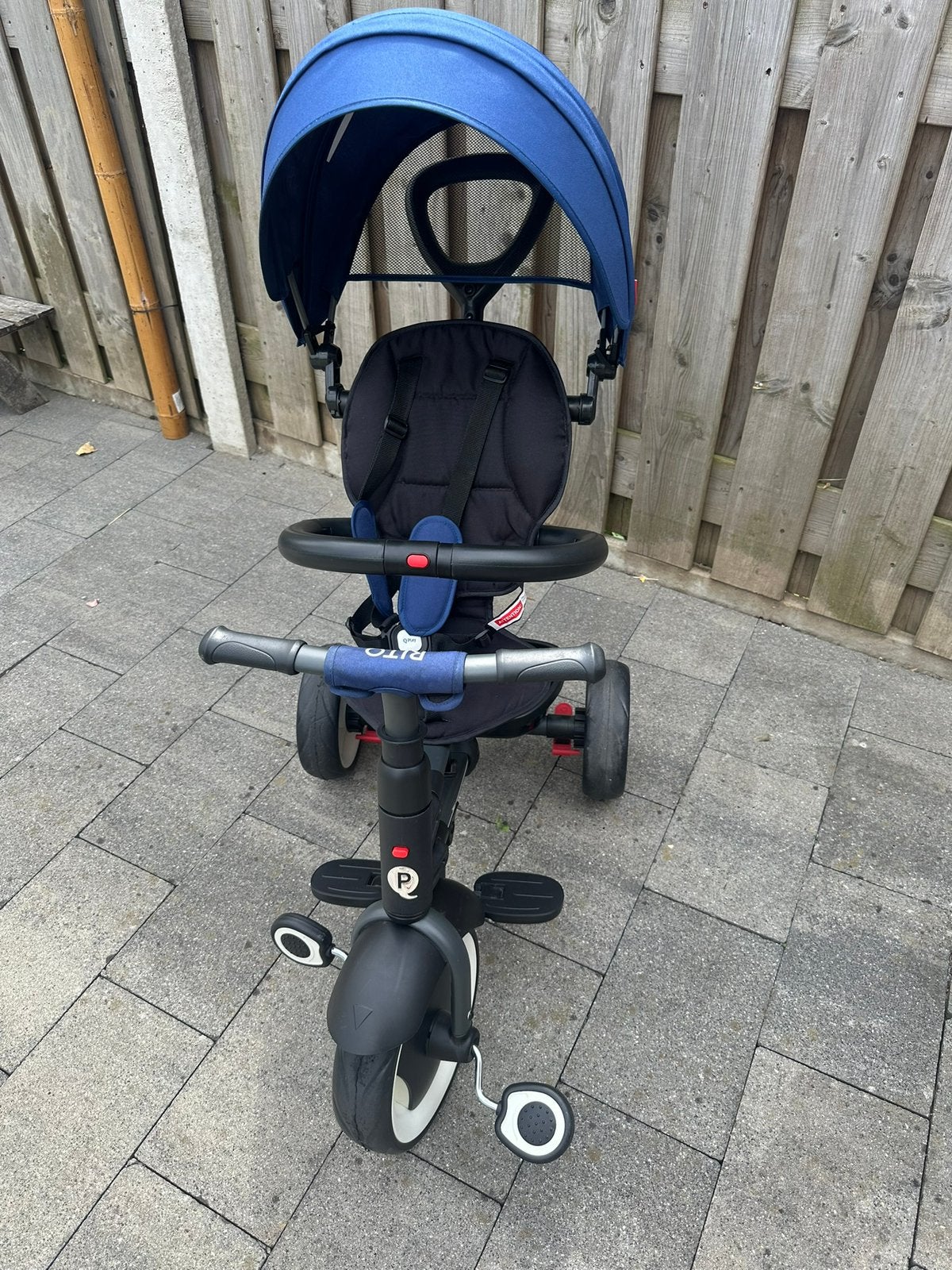 QPlay Rito driewieler, Enlèvement, Utilisé
