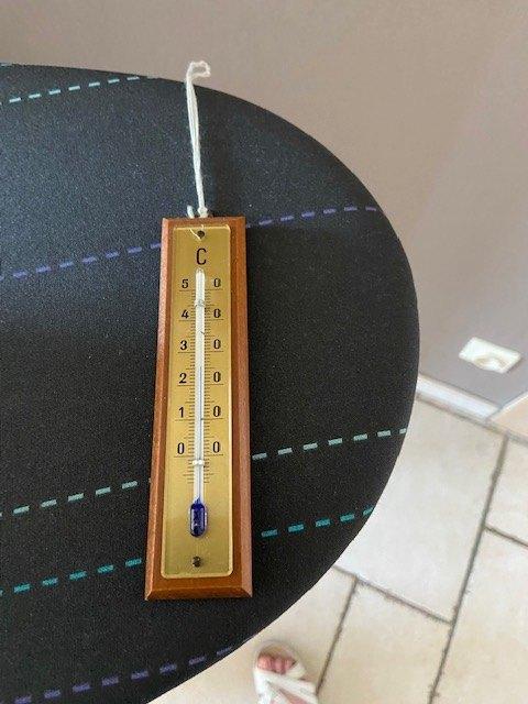 Thermometer vintage, Ophalen
