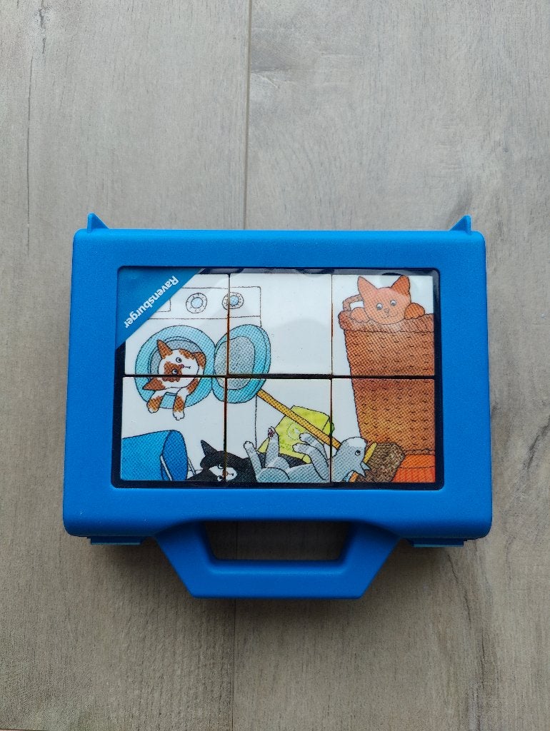 Ravensburger blokkenpuzzel Dikkie dik, Ophalen, Minder dan 10 stukjes, Zo goed als nieuw, 2 tot 4 jaar