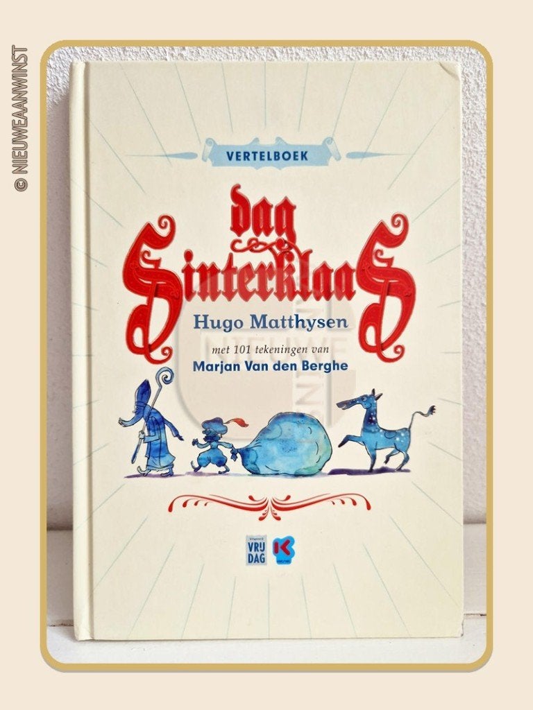 Vertelboek Deel 1 + 2 Dag Sinterklaas Ketnet - Bart Peeters, Diversen, Verzenden, Zo goed als nieuw