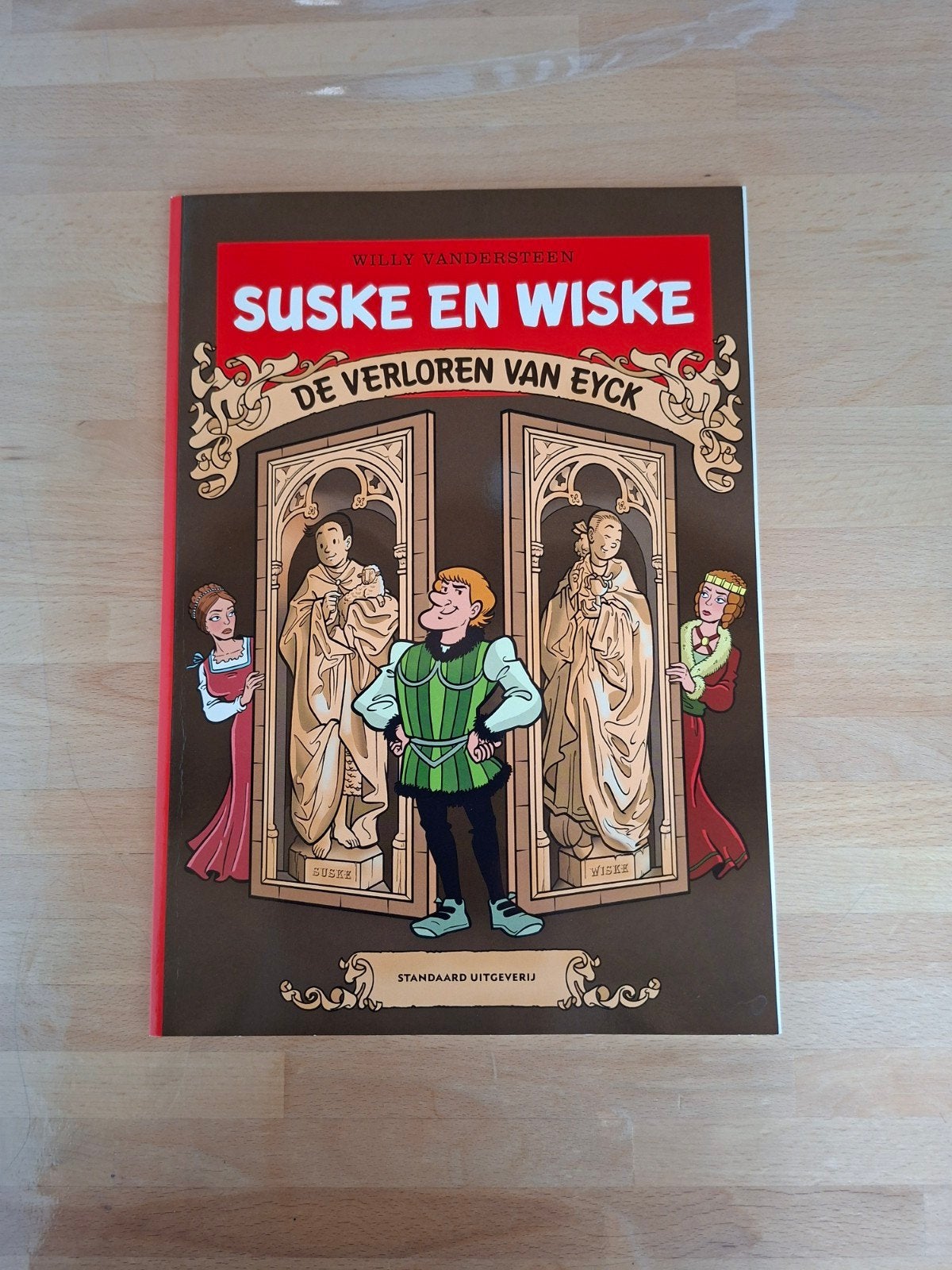 Strip Suske en Wiske De verloren Van Eyck, Willy vandersteen, Enlèvement ou Envoi, Une BD, Comme neuf
