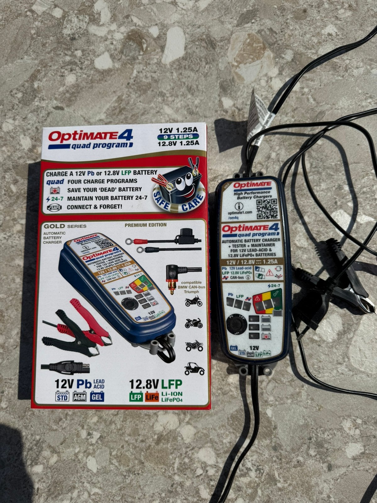 Druppelladere optimate 4 in nieuwstaat, Motoren, Ophalen