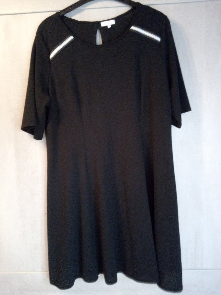 kleed zwart wit bel bo 48, Kleding | Dames, Grote Maten, Bel & Bo, Ophalen of Verzenden, Gedragen, Wit