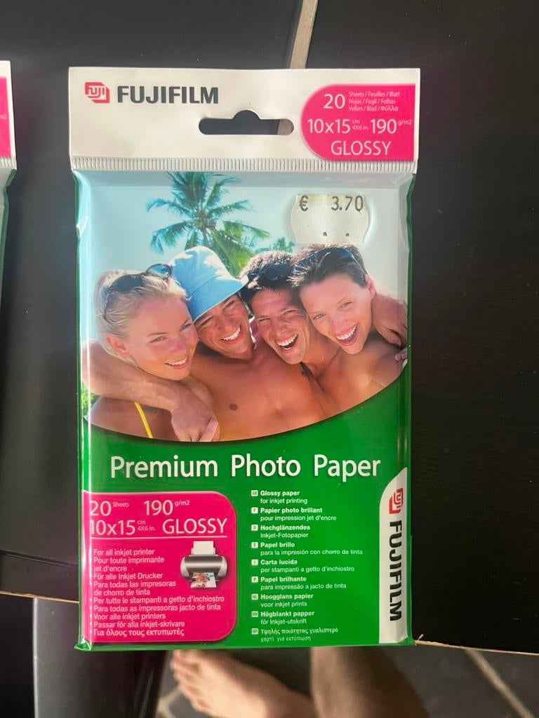 Foto papier 10x15 nieuw, Audio, Tv en Foto, Fotografie | Fotopapier, Ophalen, Zo goed als nieuw
