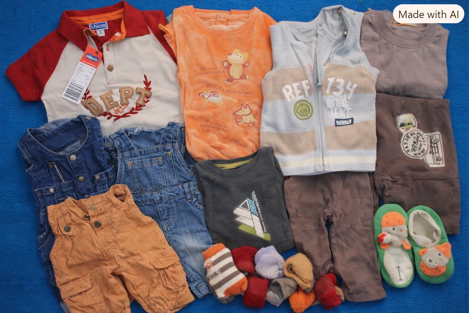 Lot de vêtements bébé/enfant – tailles 74, Enlèvement, Garçon, Pantalon