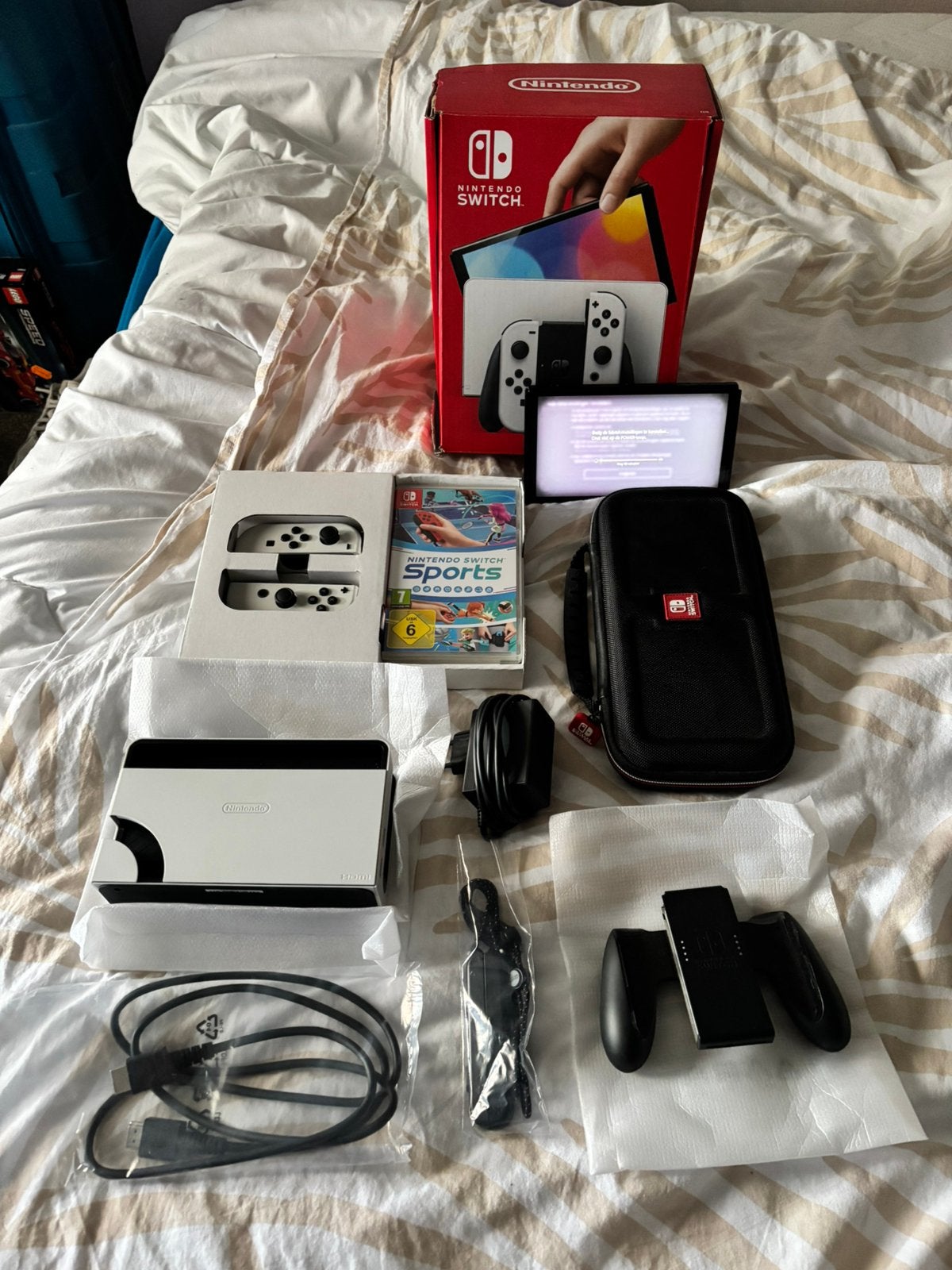Nintendo switch OLED 2021, Games en Spelcomputers, Ophalen, Nieuw, Met 1 controller, Switch OLED