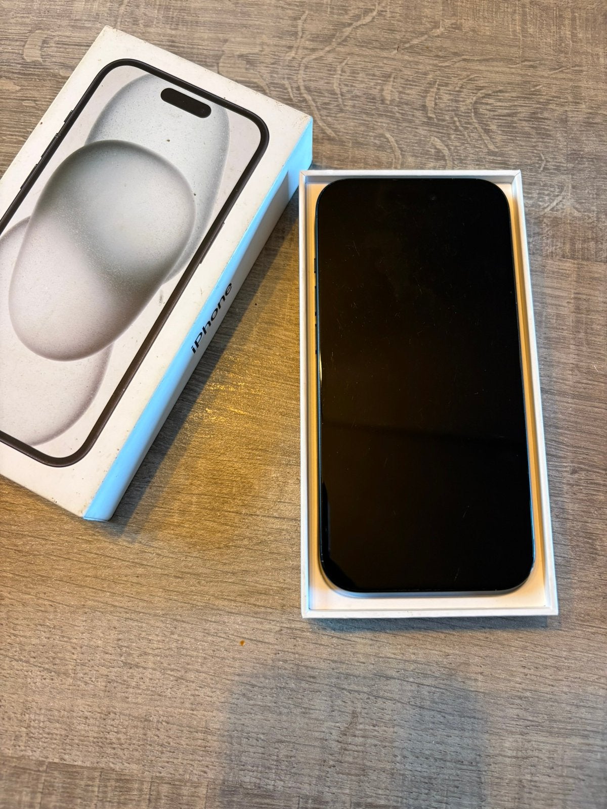 Iphone 15 zwart 128GB, Telecommunicatie, Ophalen, Zo goed als nieuw, Zwart, IPhone 15