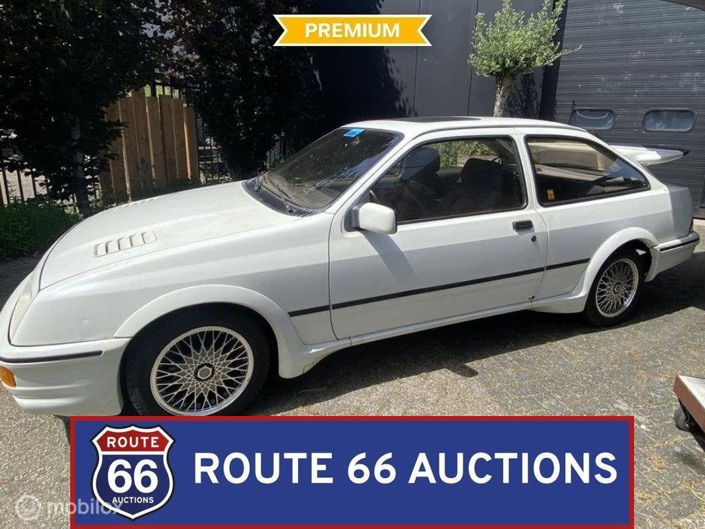 Ford Sierra RS Cosworth | 1986 | Route 66 Auctions, Zwart, Bedrijf, Handgeschakeld, Overige carrosserie