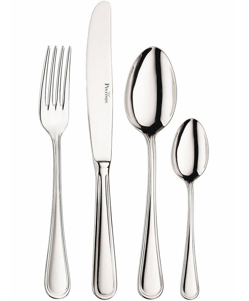 Nieuw | Pintinox 24-delige Bestekset Inox 18/10 Sirio 2,5mm, Nieuw, Ophalen of Verzenden, Bestekset, Inox of Chroom
