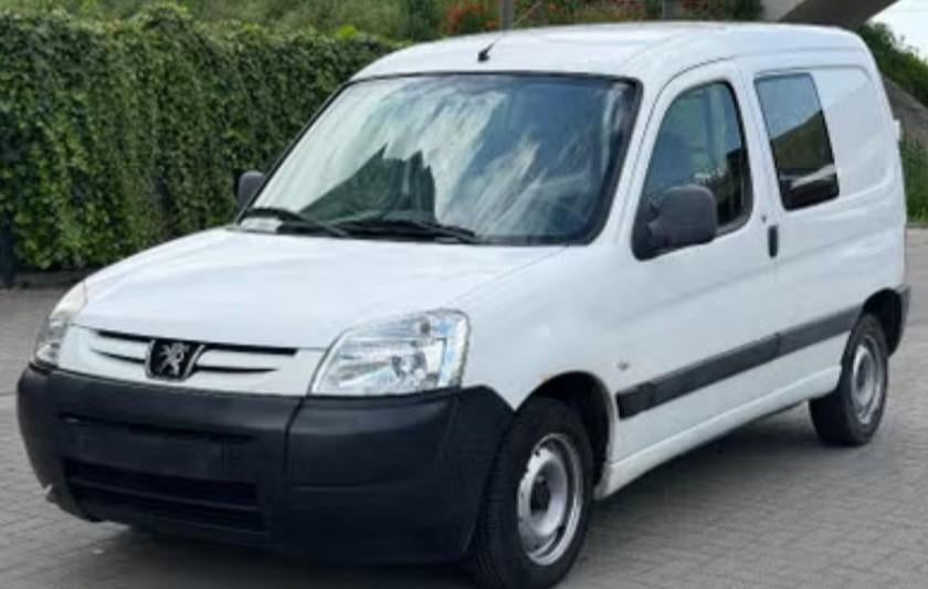 PEUGEOT PARTNER 1.6HDI/2009/186MKM/PRÊT À IMMATRICULER !, Autos, Attache-remorque, Boîte manuelle, Bleu, Diesel