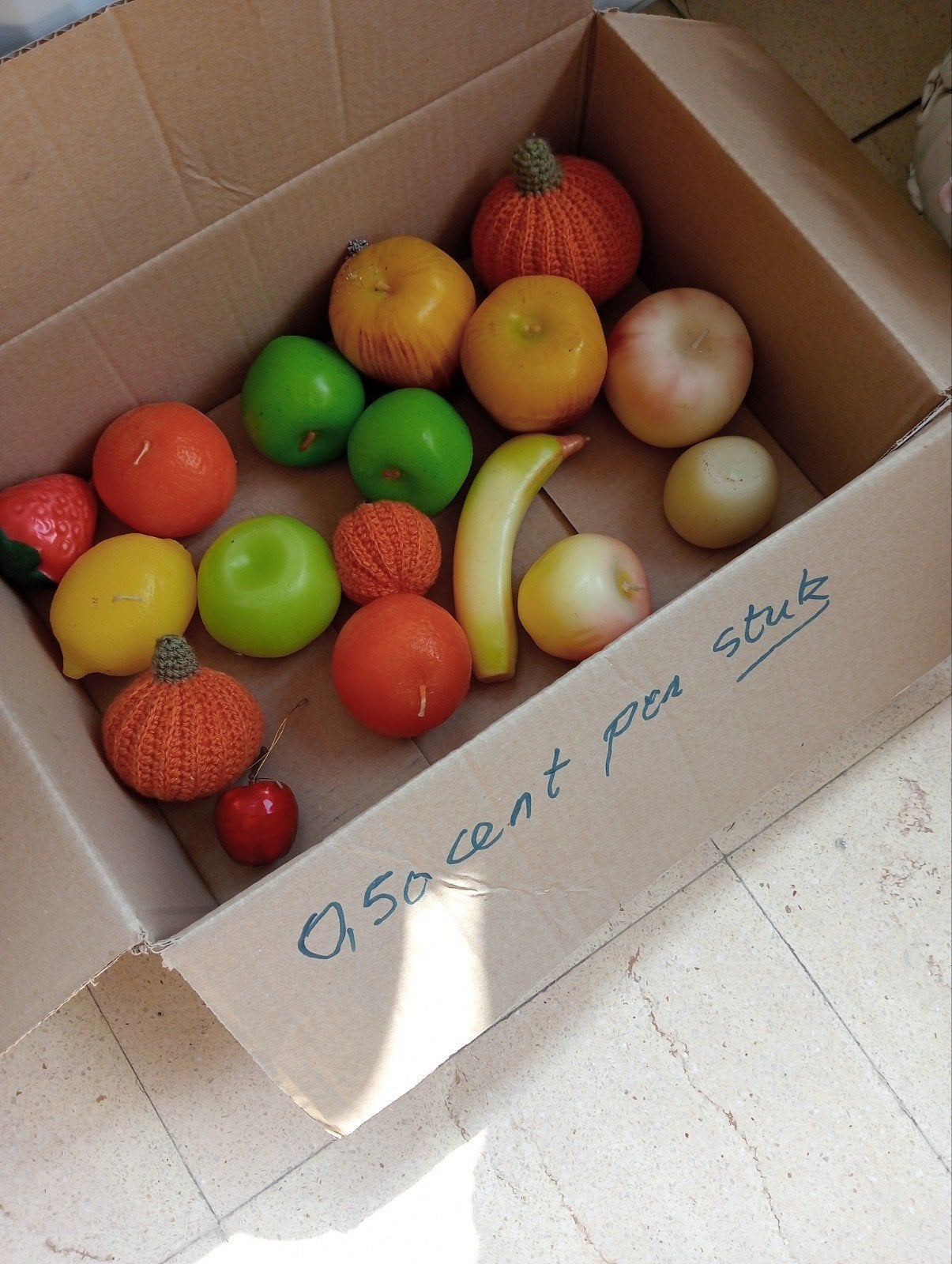 plastic fruit allerlei, Ophalen of Verzenden