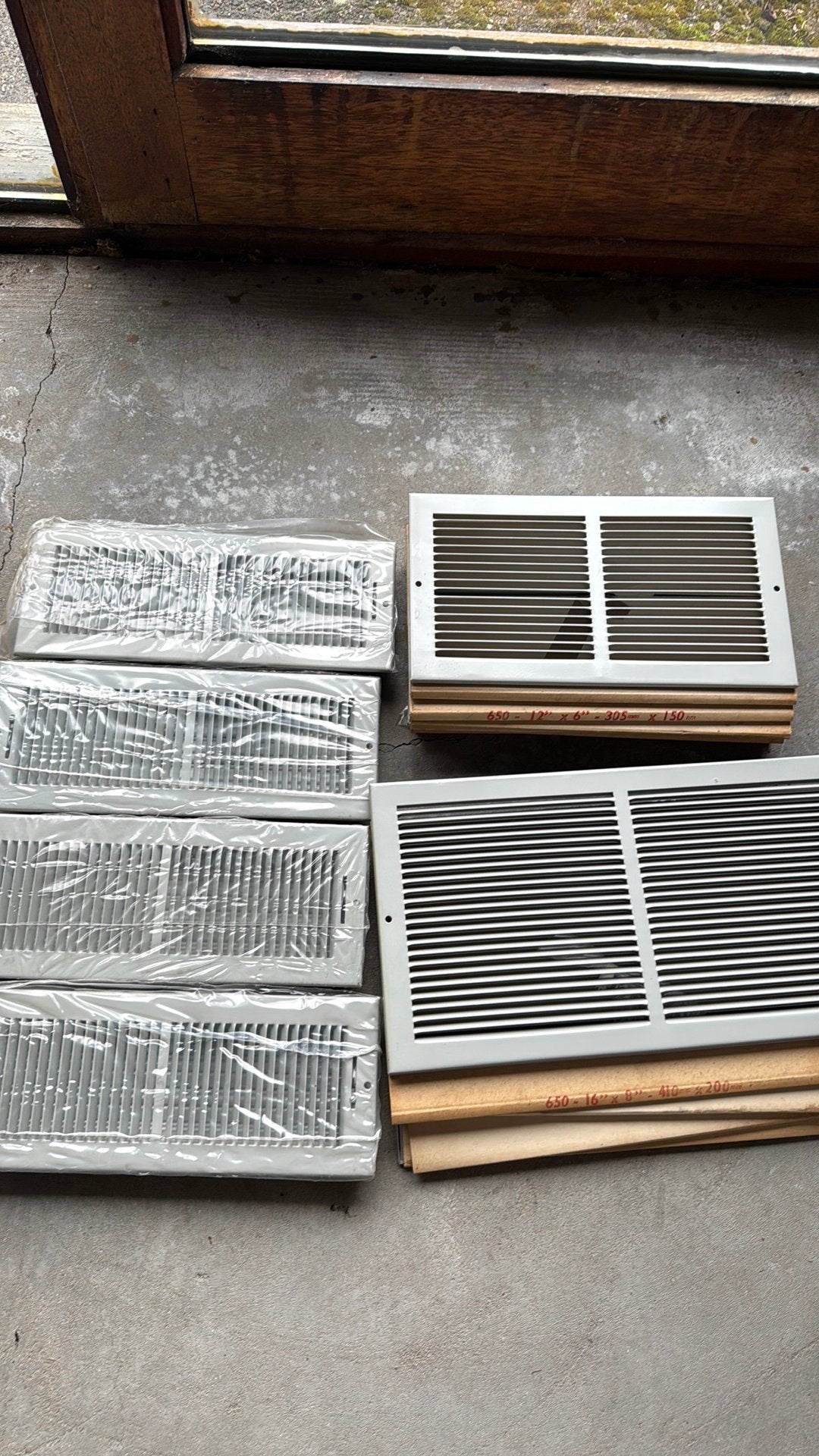 Grilles de ventilation ou de chauffage, Enlèvement, Comme neuf
