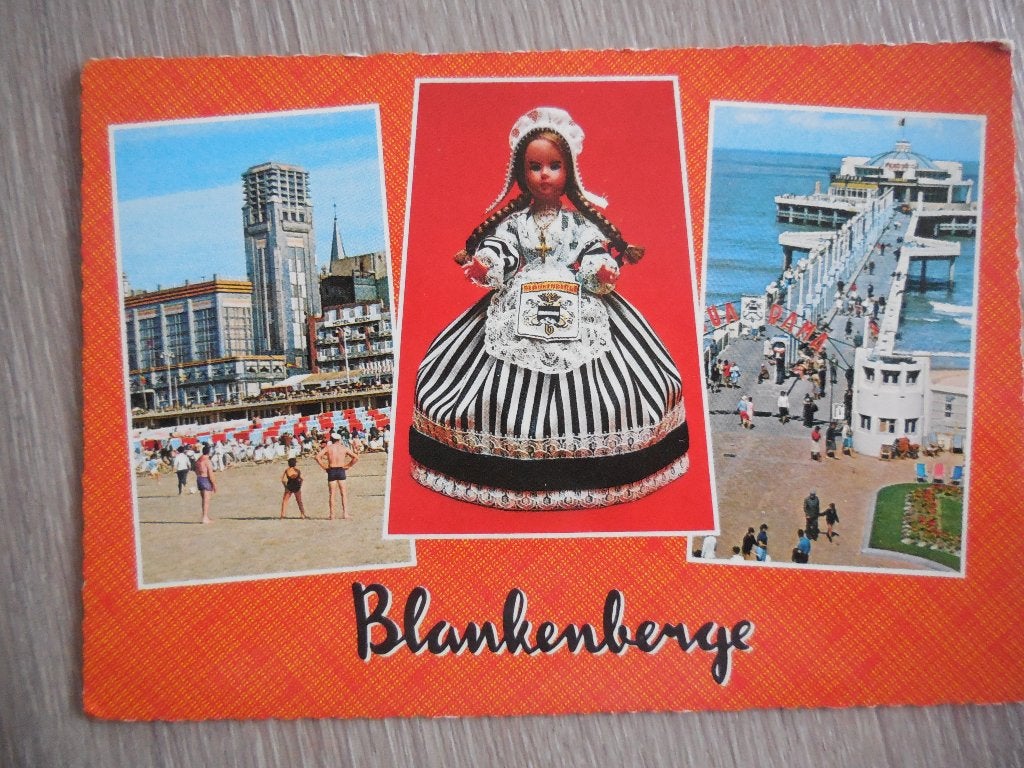 postkaart Blankenberge, Verzamelen, Ophalen of Verzenden, 1960 tot 1980, Ongelopen, West-Vlaanderen