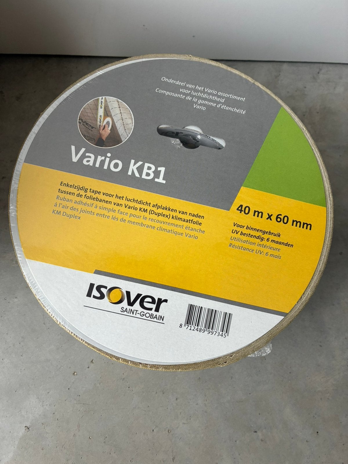 5 rollen Isover vario KB1, Enlèvement, Neuf