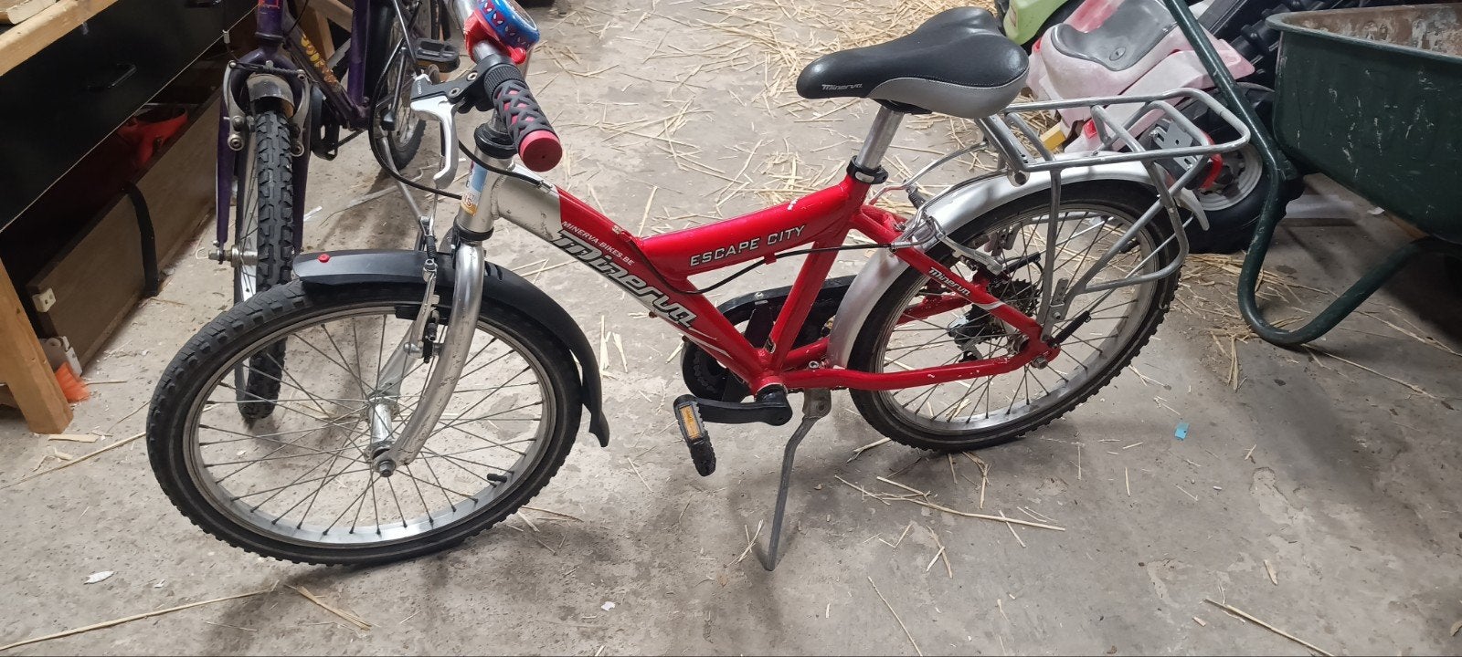 Minerva jongens fiets 20 inc, Enlèvement