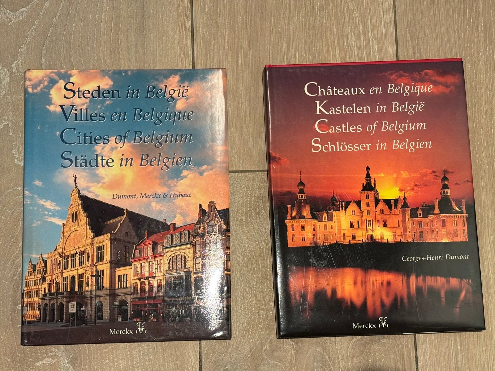 Steden en Kastelen in België ( 4 languages), Ophalen, Zo goed als nieuw