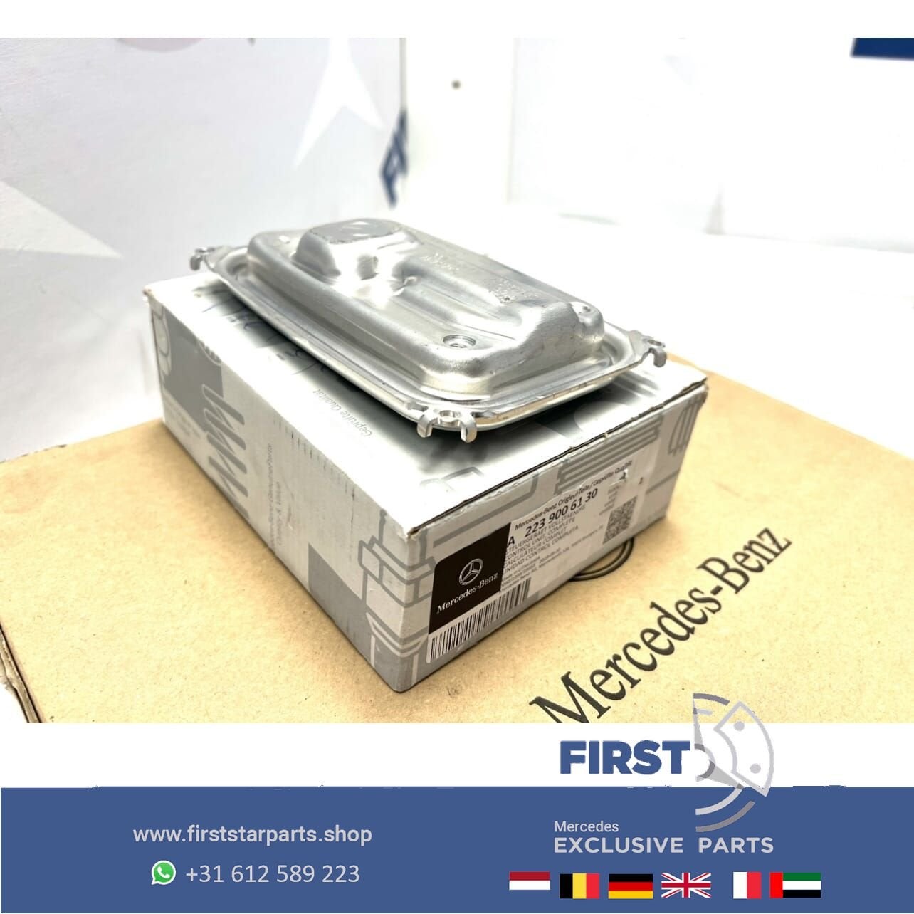 A2239006130 KOPLAMP MODULE Mercedes C E CLE EQE EQS Klasse L, Gebruikt, -, Ophalen of Verzenden, -