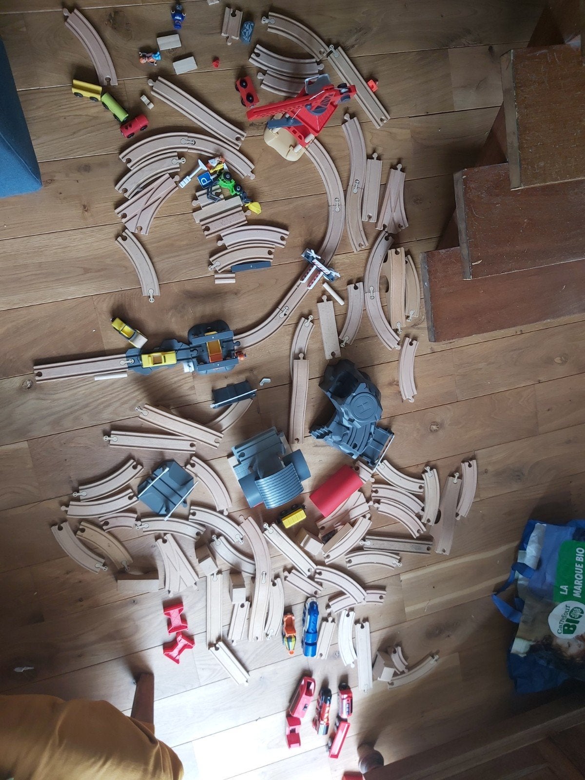 circuit de train en bois, Enlèvement, Comme neuf
