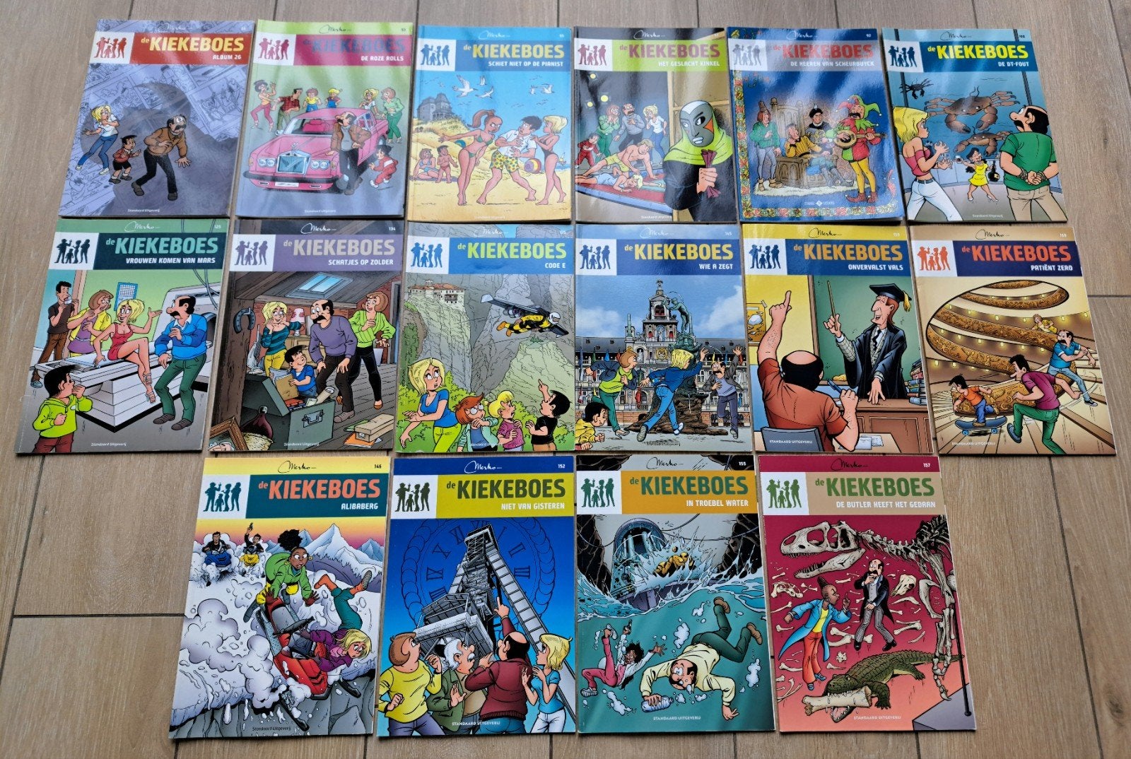 Lot strips: De Kiekeboes, Boeken, Stripverhalen, Ophalen of Verzenden, Zo goed als nieuw