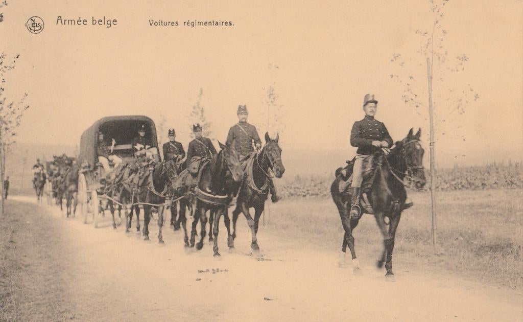 MILITAIR  BELGISCH  LEGER -  Regiment Vervoer, Verzenden, Ongelopen, Overige thema's