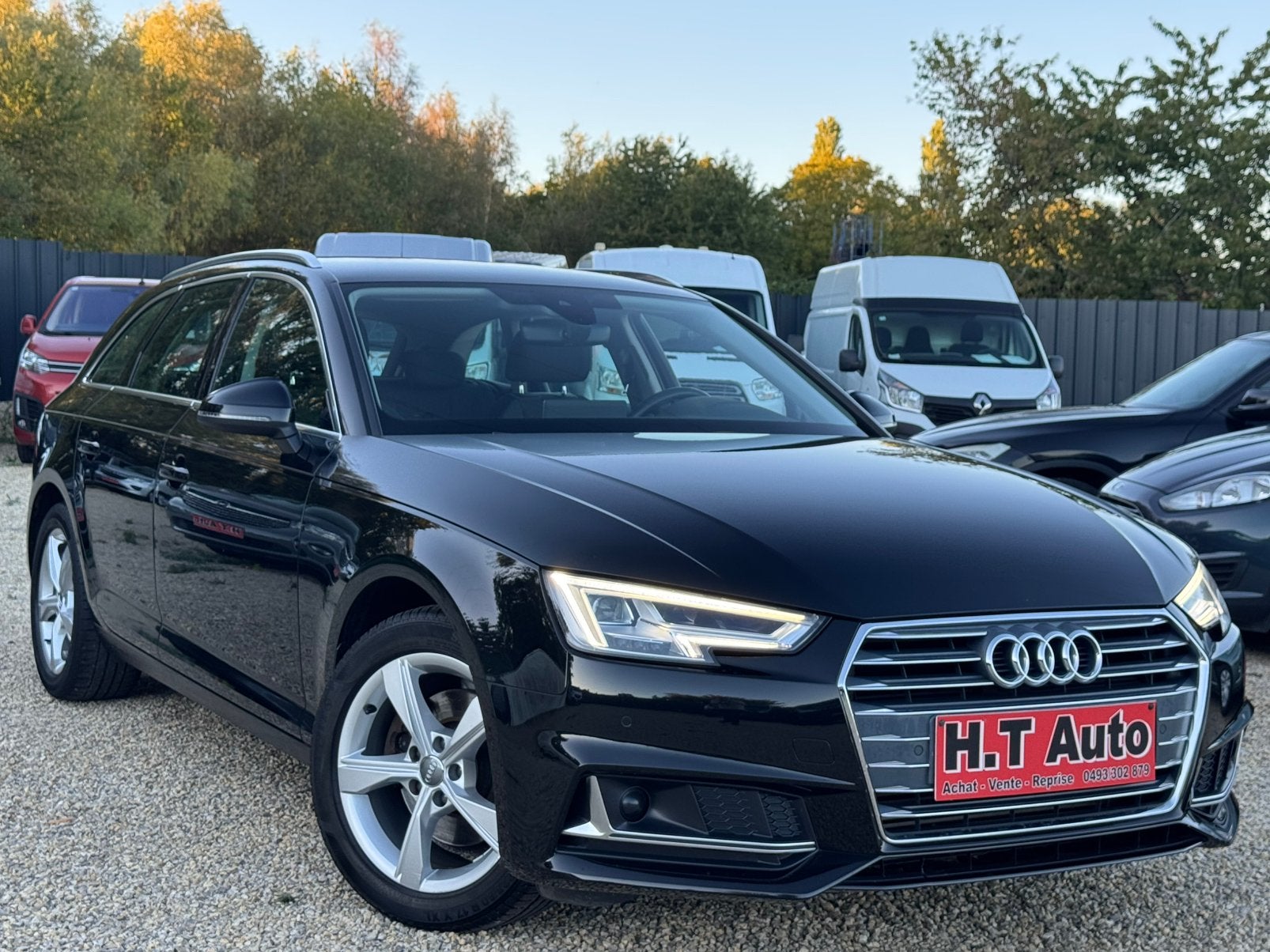 Audi A4 Avant 35 TFSI/Etat neuf/Euro6d temp/Garantie, Autos, Entreprise, Boîte manuelle, Noir, 5 portes