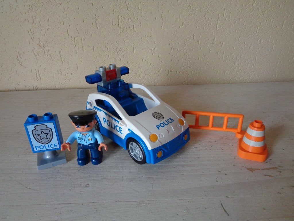 LEGO Duplo Politiepatrouille – 4963, Gebruikt, Ophalen of Verzenden, Compleet, Duplo