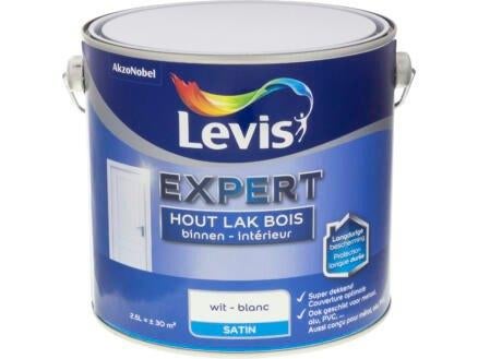 Levis Expert HOUTLAK BINNEN WIT SATIN :  Bespaar 26 Euro, Wit, Nieuw, Ophalen of Verzenden, Verf