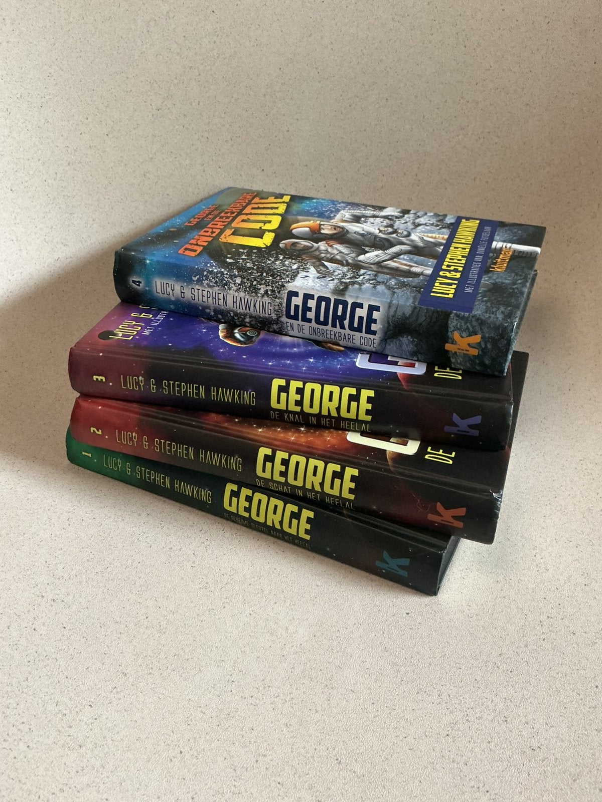 Stephen Hawking - George 1-2-3-4 De knal in het heelal, Ophalen of Verzenden, Stephen Hawking; Lucy Hawking