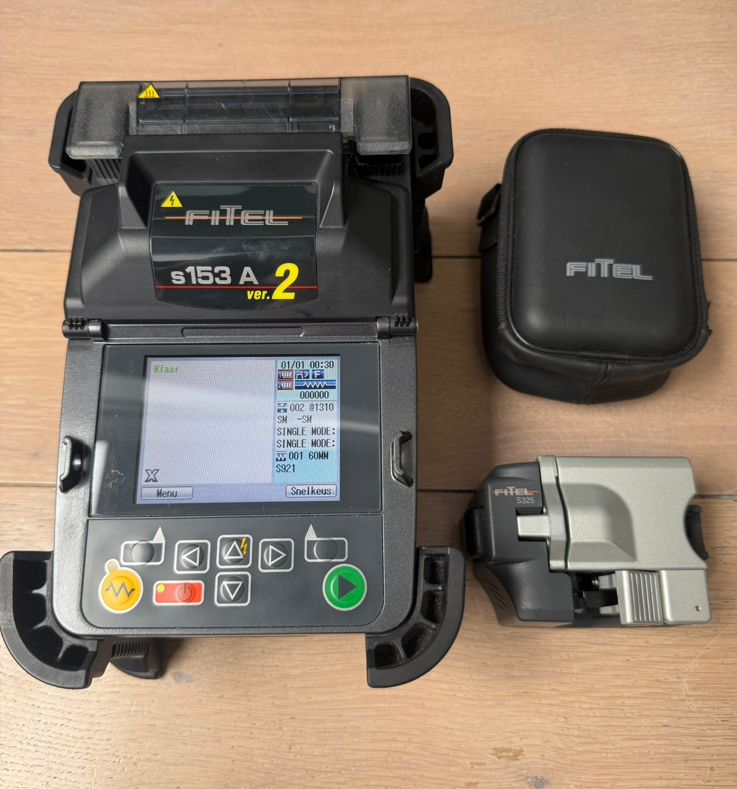 Fitel s153A ver.2 glasvezel lasmachine, Ophalen, Zo goed als nieuw