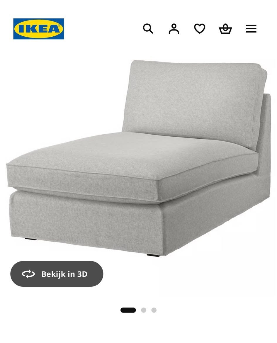 ikea zetel, Huis en Inrichting, Ophalen, Zo goed als nieuw