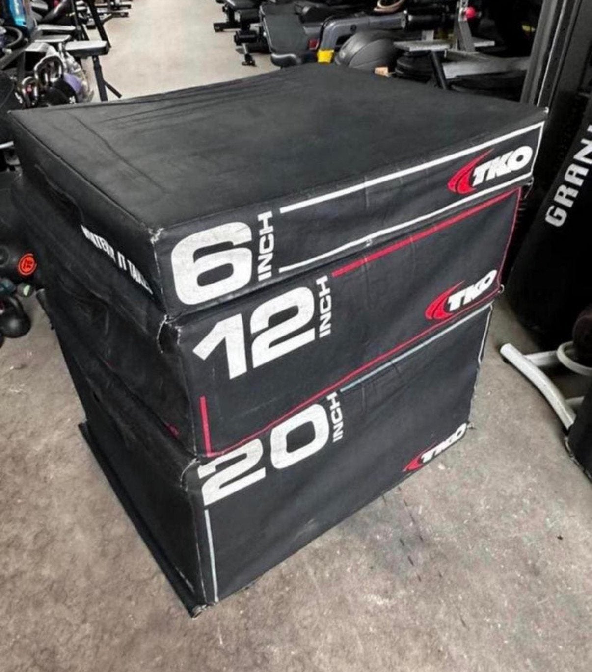 Soft Box Plyo Box 6 inch ,12inch ,20inch, Sport en Fitness, Ophalen, Gebruikt