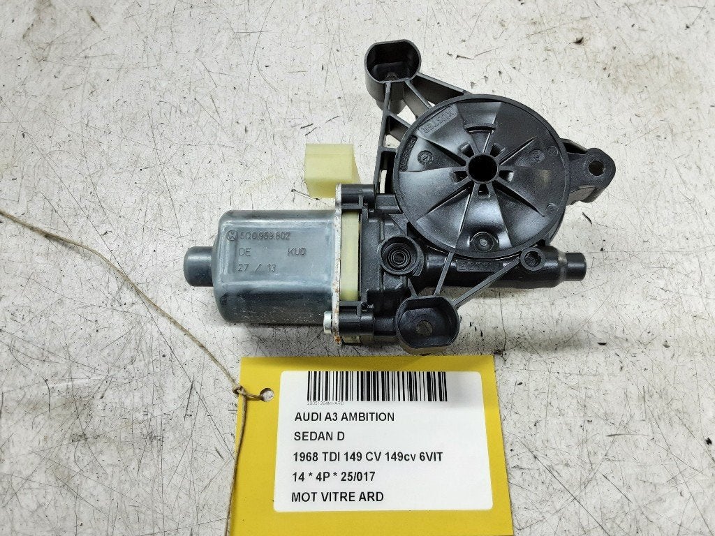 MOTOR RAAMMECHANIEK RECHTS ACHTER A3 Limousine (8VS / 8VM), Info@audi.de, Achter, Audi, Audi AG