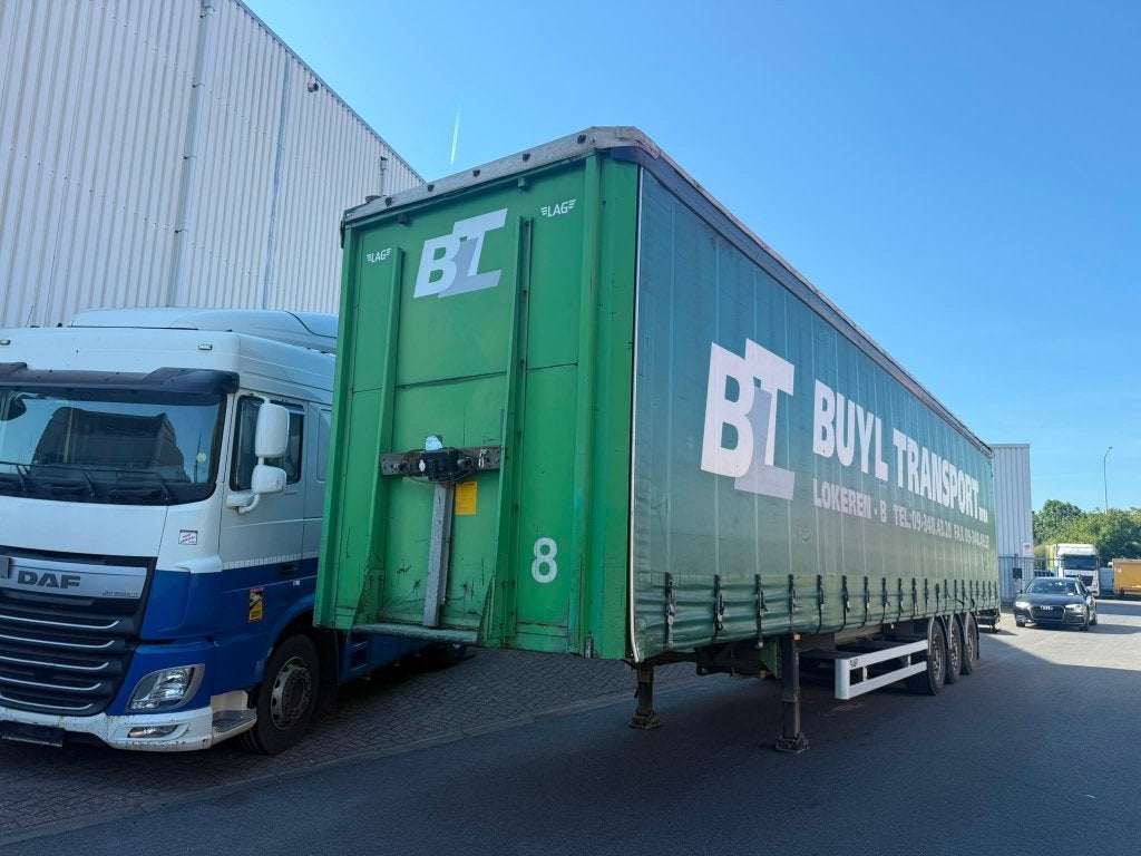 Oplegger Lag BPW (Stock ID 16241), Bedrijf, Grijs, ABS, 2 deurs