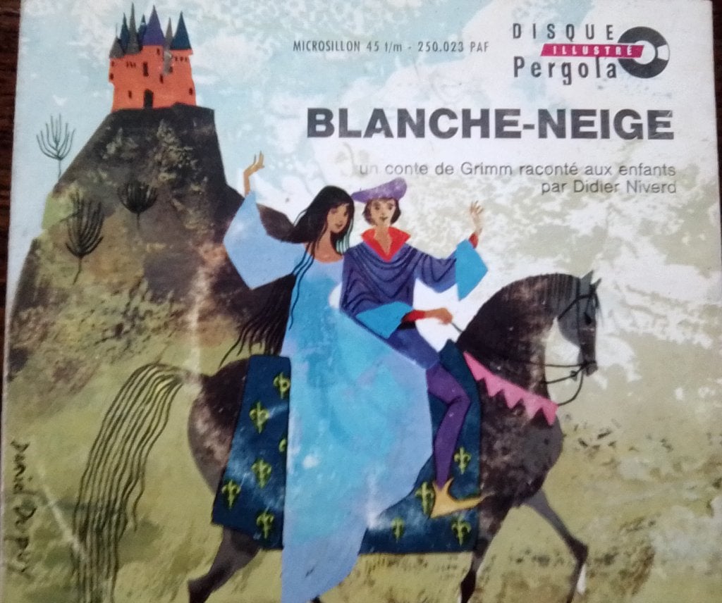 2 disques vinyles 45 Tours pour enfants, Enlèvement ou Envoi, Enfants et Jeunesse, Single