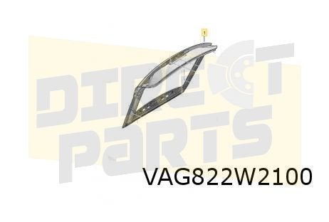 Audi A1 (11/18-) (GBA) achterklep Origineel! 82A827025B, Verzenden, -, Nieuw, Audi
