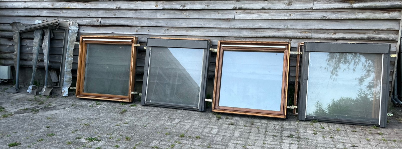 Velux dakramen 120x120cm, Doe-het-zelf en Bouw, Ophalen, Gebruikt, 120 tot 160 cm, Dubbelglas