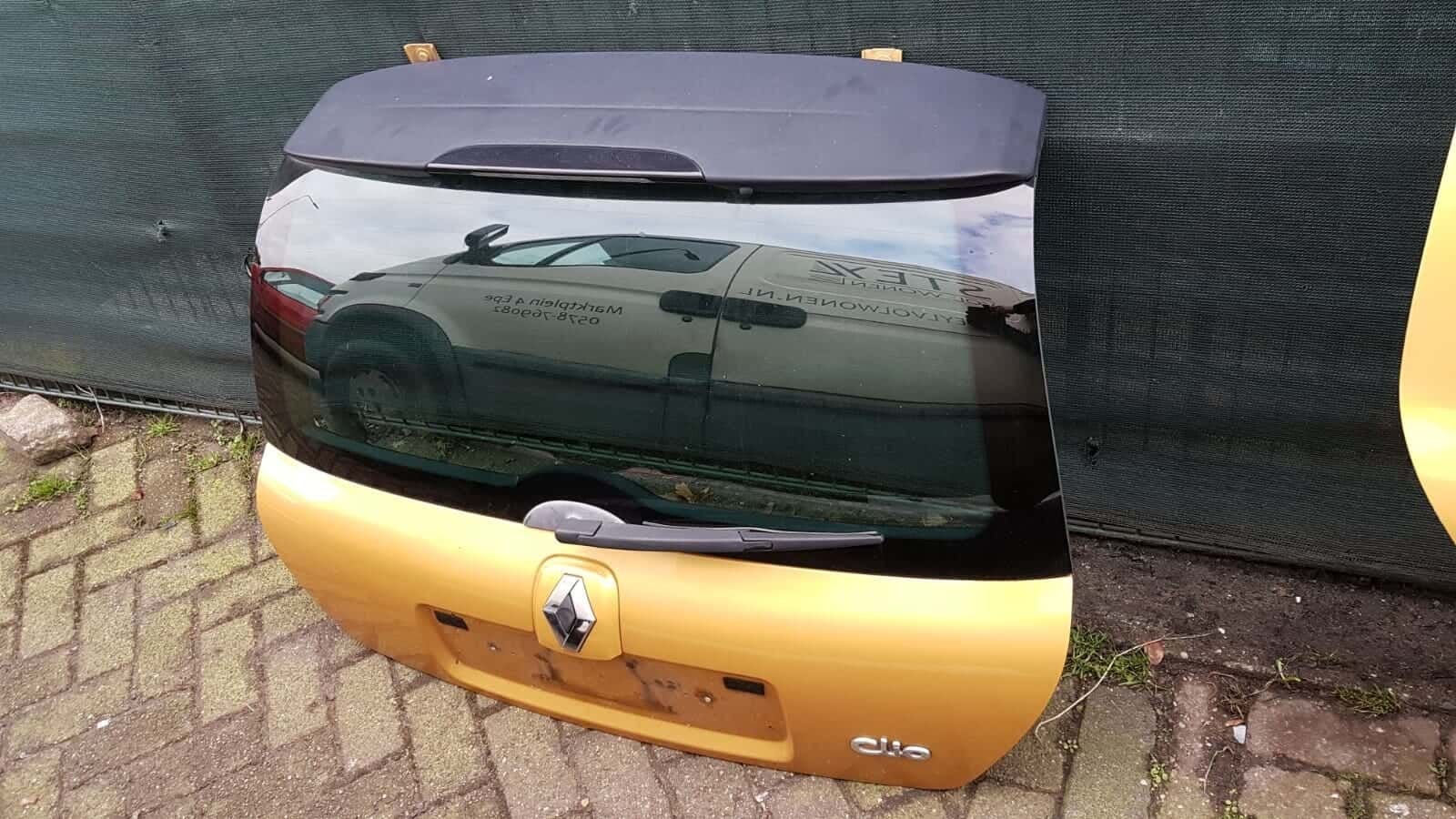 Renault  Clio achterklep bj 2002 2006, Arrière, -, Haillon arrière, Utilisé