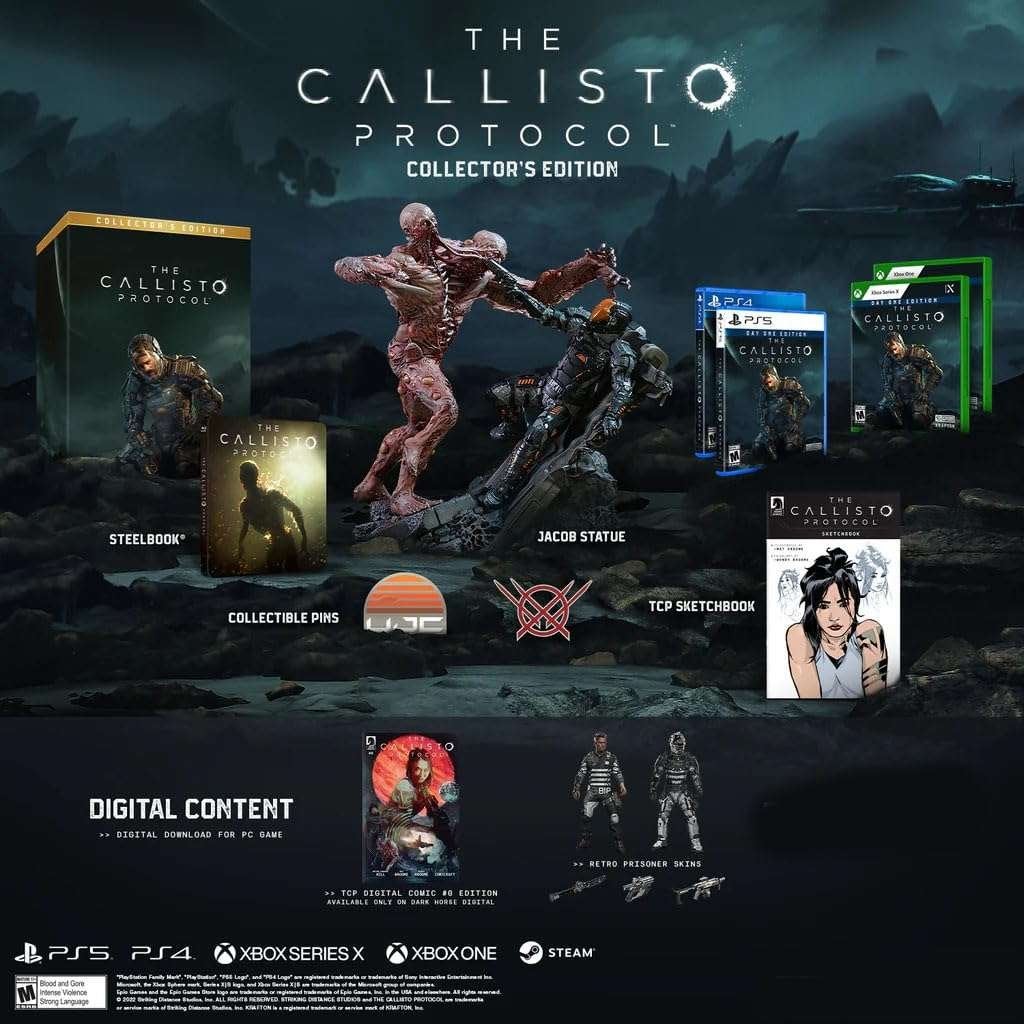 Callisto Protocol Collector’s Edition PS5, Consoles de jeu & Jeux vidéo, Niet ingevuld, Shooter, 1 joueur, À partir de 18 ans