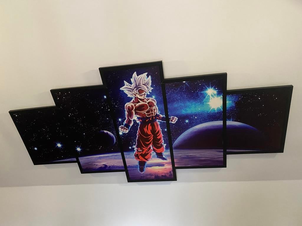 Dragon Ball Z wallframe, Neuf, Encadré, Autres styles, Enlèvement ou Envoi