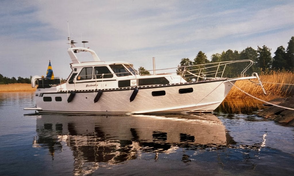 12-METER KRUISER, ALU, Watersport en Boten, Motorboten en Motorjachten, Ophalen, Gebruikt, Binnenboordmotor, Keuken
