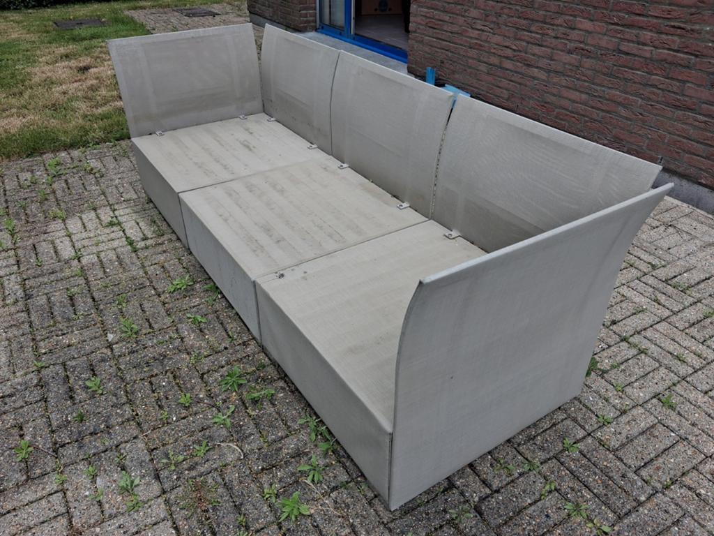 Bristol tuin loungeset driezit driedelig., Tuin en Terras, Tuinsets en Loungesets, Loungeset, Ophalen