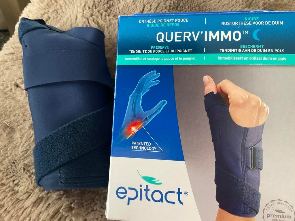 Epitact Querv'Immo Rustorthese voor de Duim links S NIEUW!, Diversen, Ophalen of Verzenden, Nieuw