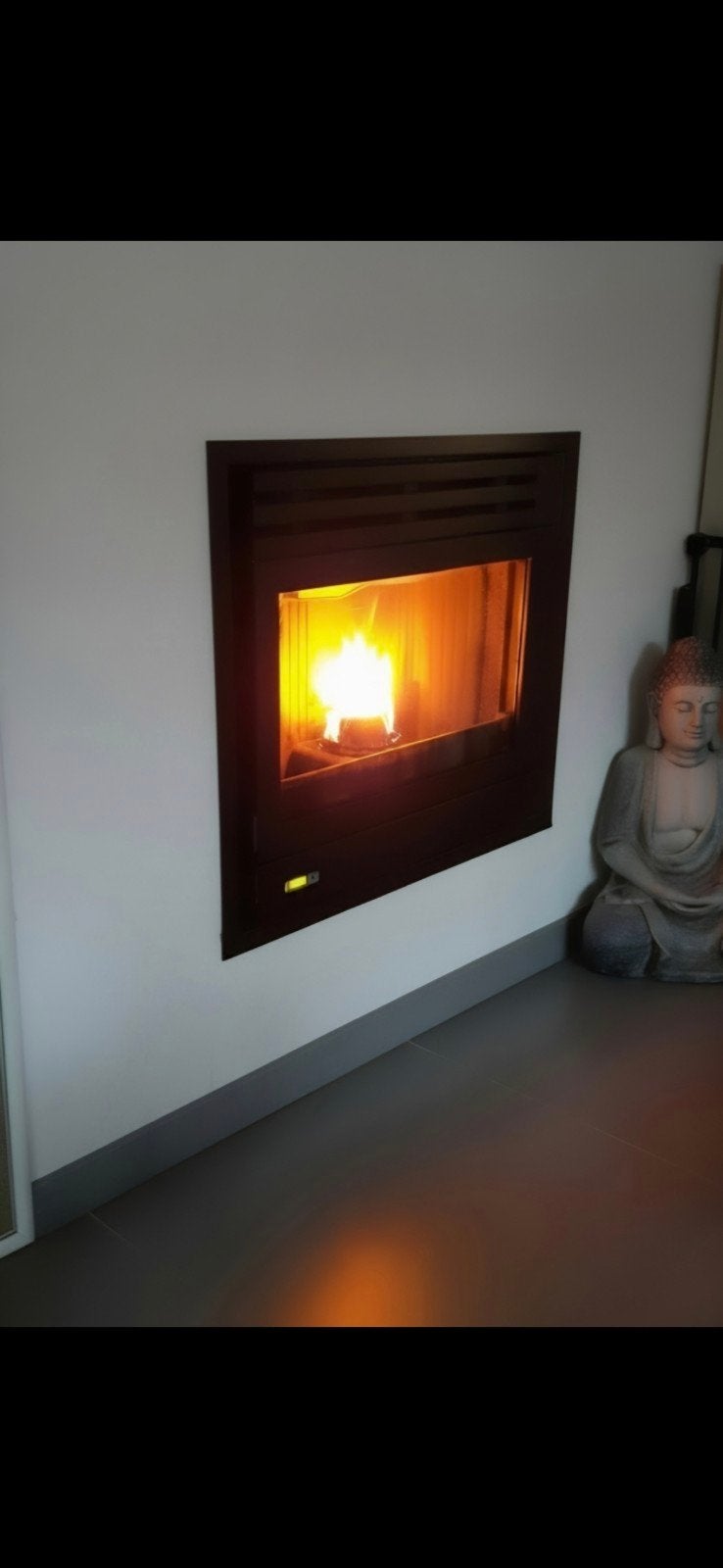 Insert pellets Edilkamin Peltbox (2 à 12 kW)  comme neuf, Enlèvement, Comme neuf, Insert, Cheminée au bois