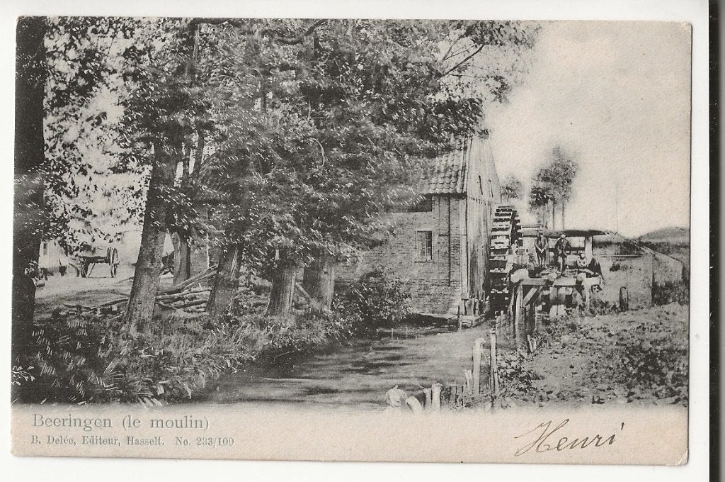 beringen pk molen moulin animatie, Ophalen of Verzenden