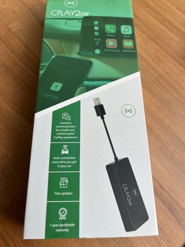 CARPLAY ADAPTER CPLAY2AIR, Ophalen of Verzenden, Zo goed als nieuw