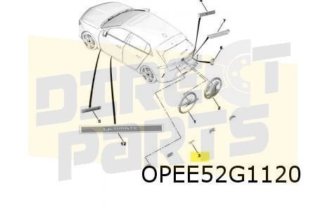 Opel Astra L (1/22-) (O5) embleem tekst "Astra" op achterkle, -, Verzenden, -, Opel