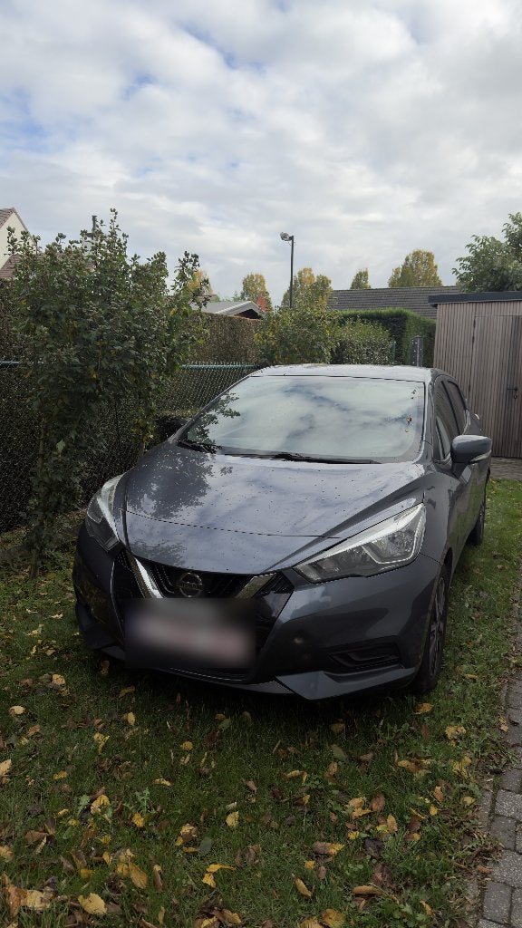 Nissan Micra Assenta K14, Auto's, Voorwielaandrijving, Stof, Zwart, 1045 kg